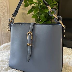 Sling Bucket Leather Handbag